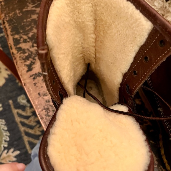 L.L. Bean Women’s Shearling-Lined Bean Boots Size 8 (fit like 8.5) - Picture 6 of 6